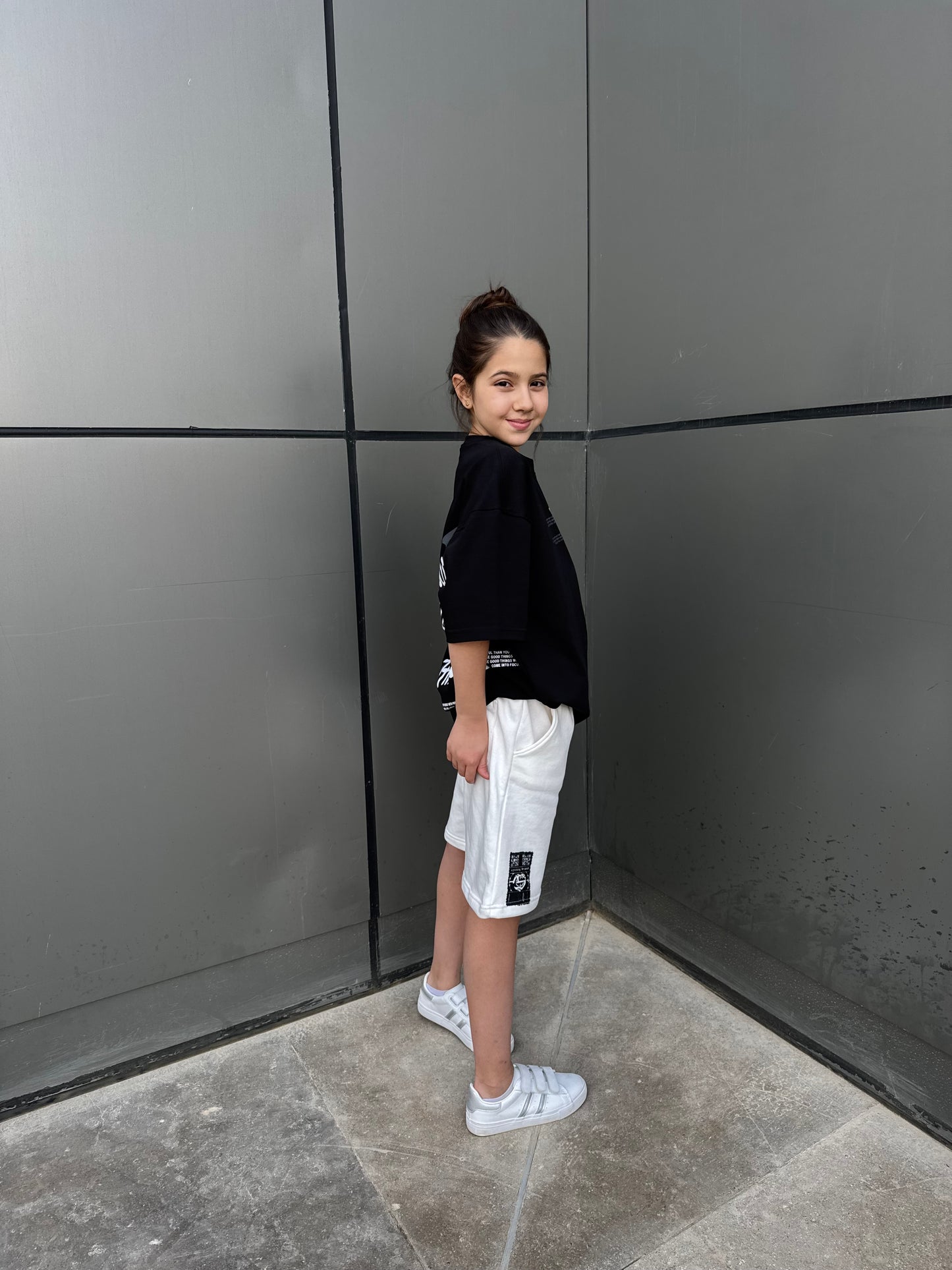 Spny white short