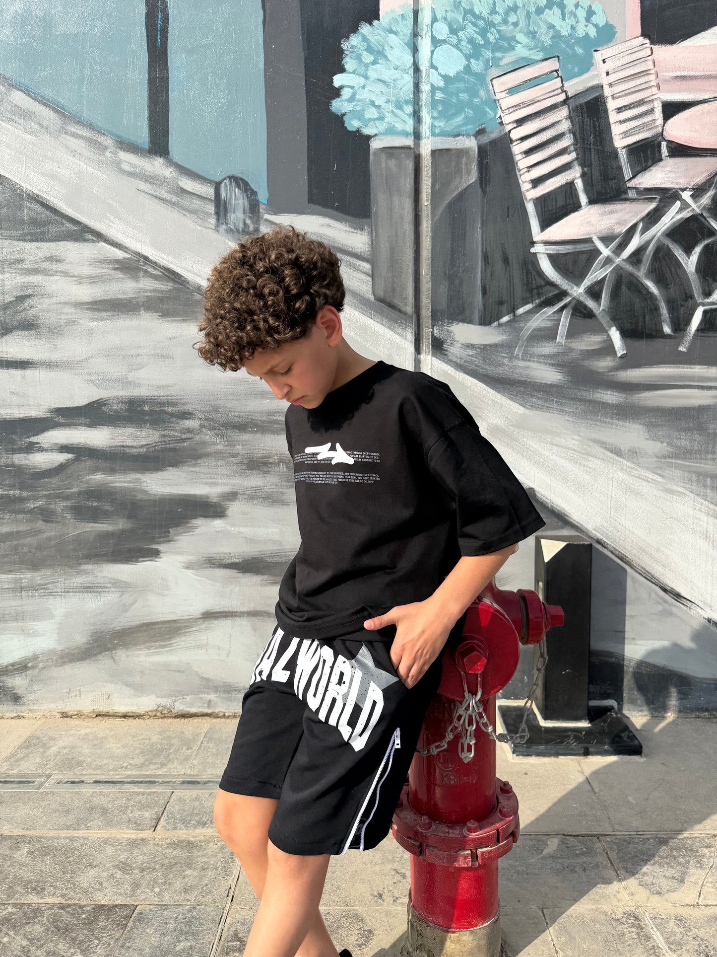 World black short