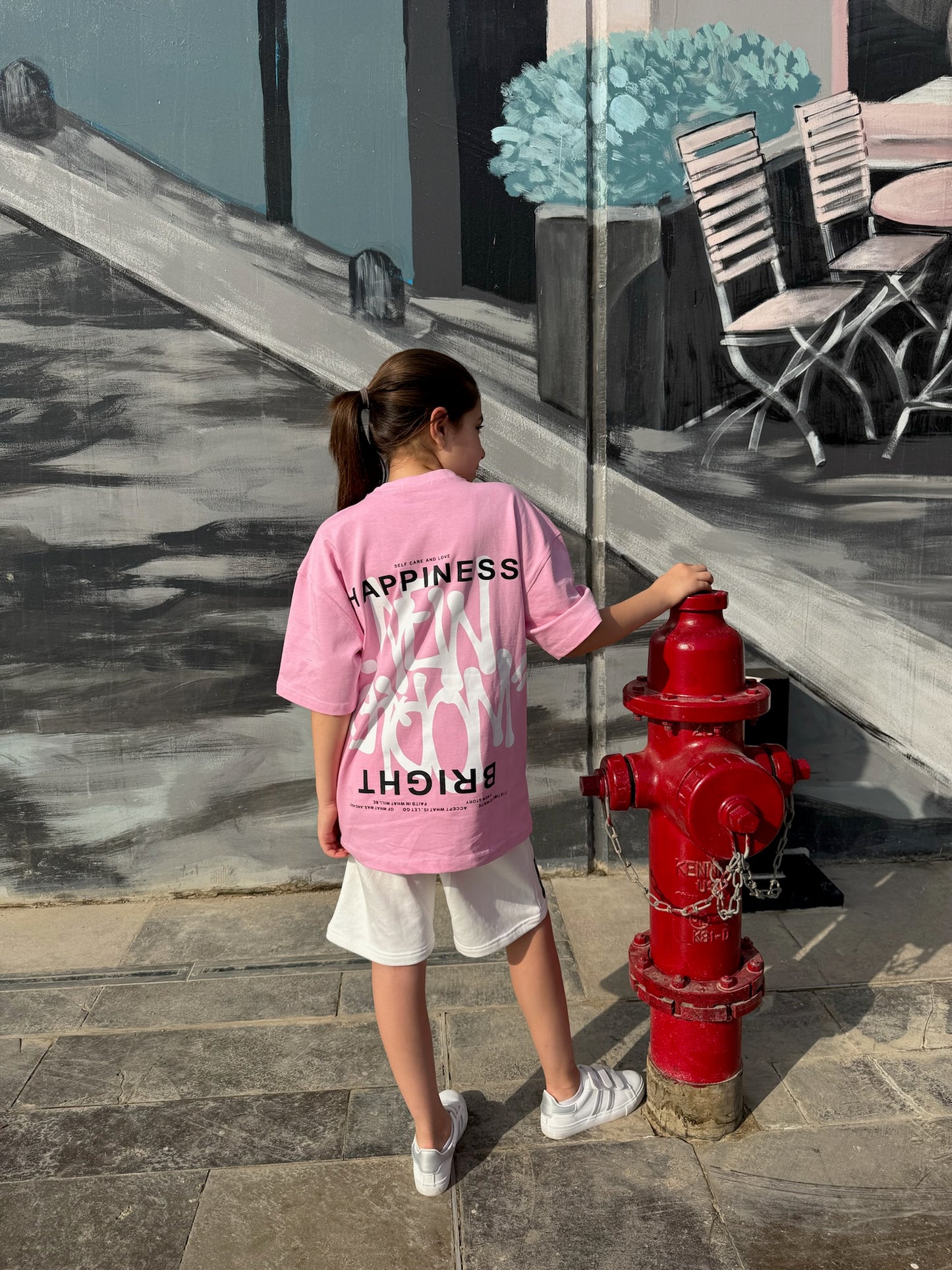 Happiness pink T-Shirt
