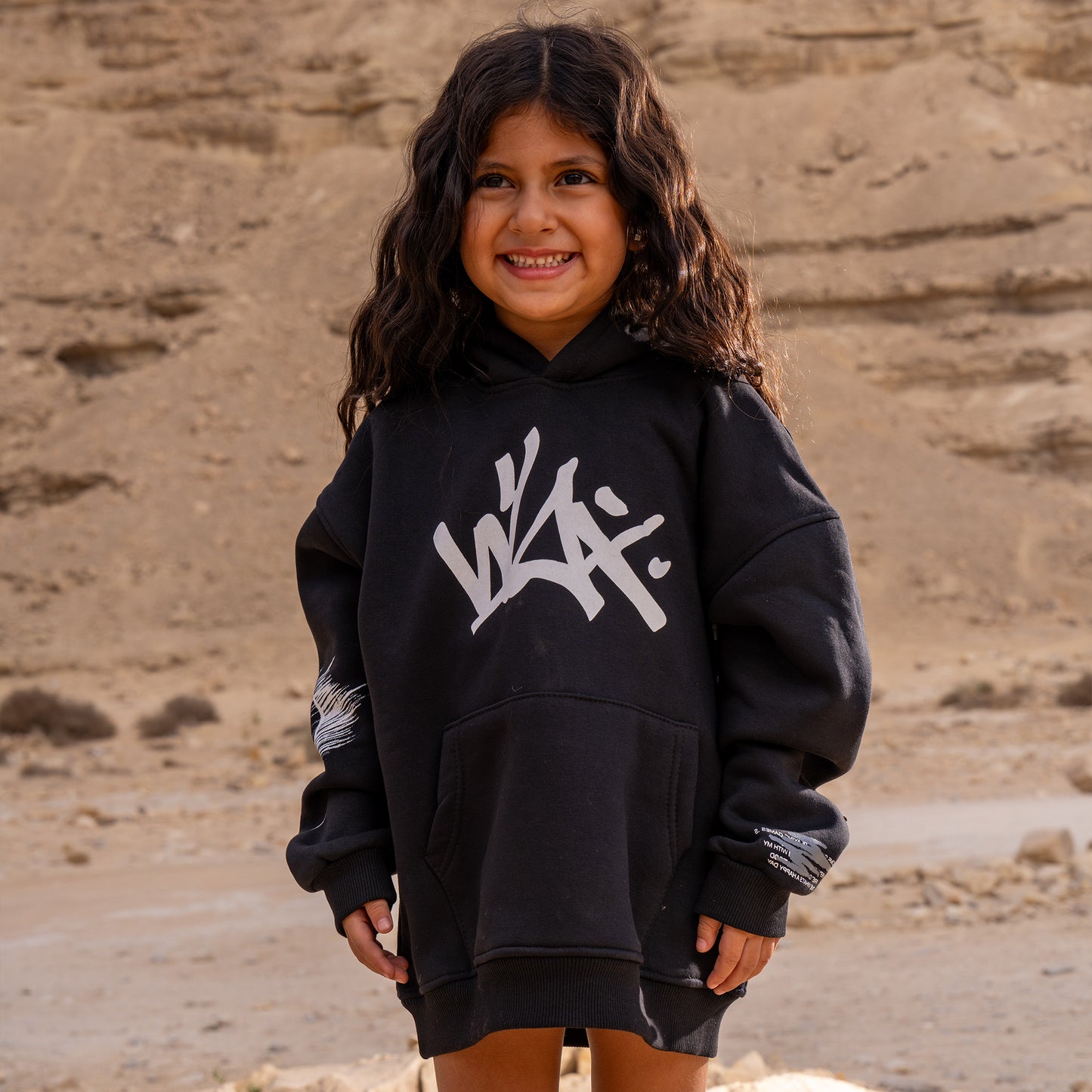 Shadow black hoodie