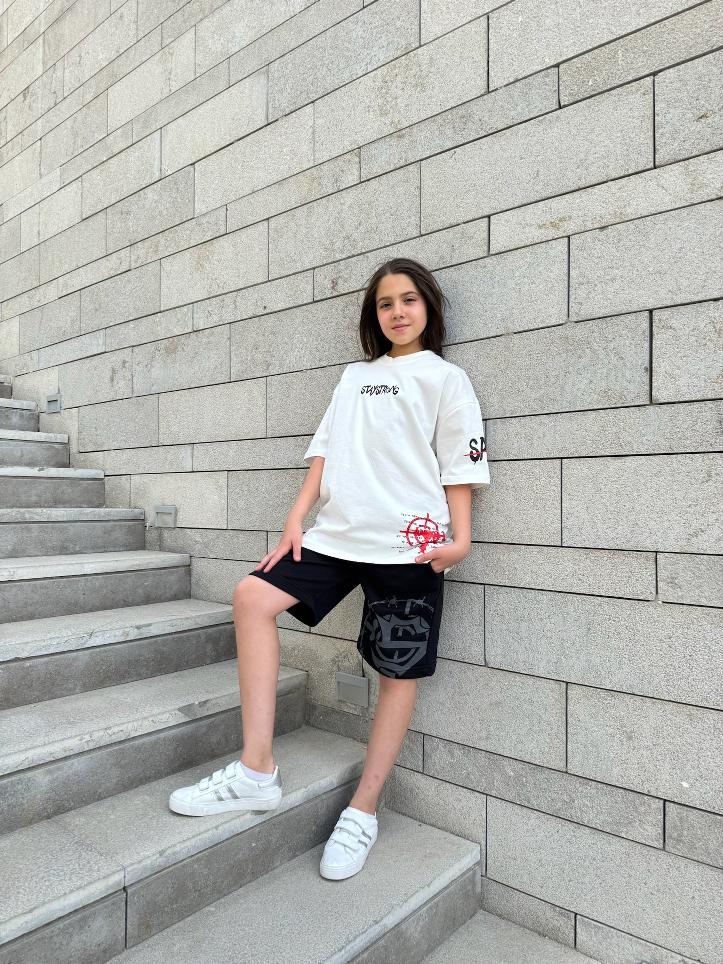 Stay strong white T-Shirt