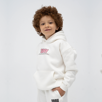 Amazing white hoodie