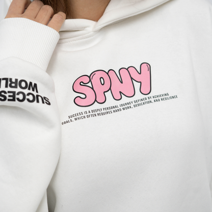 Amazing white hoodie