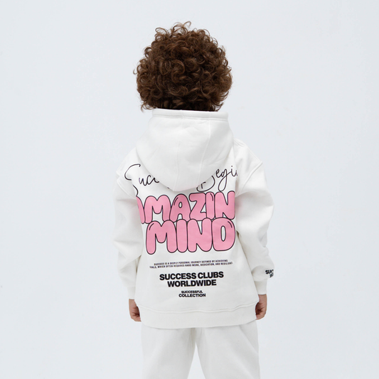 Amazing white hoodie