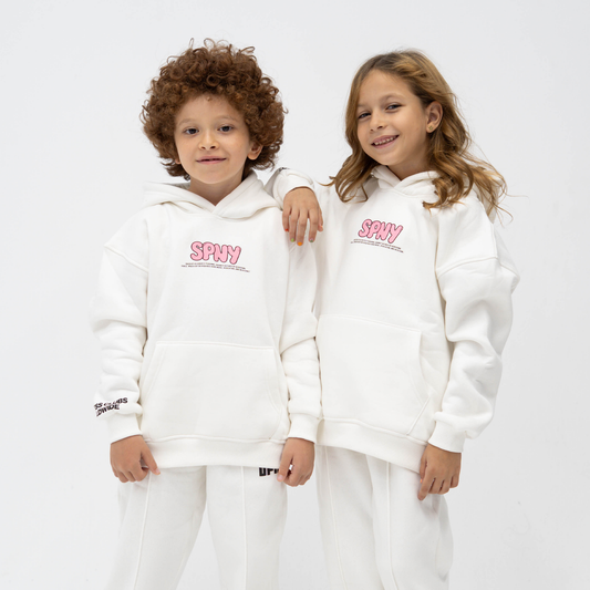 Amazing white hoodie