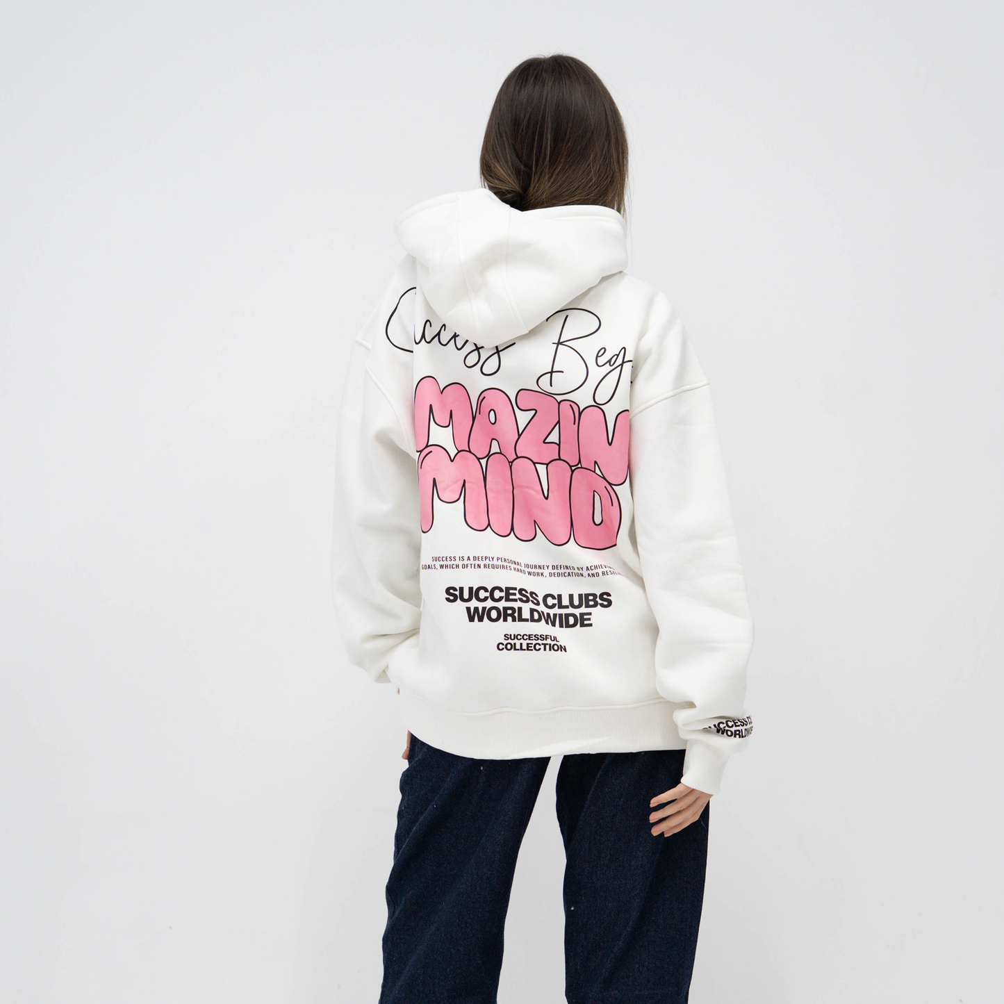 Amazing white hoodie