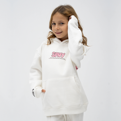 Amazing white hoodie