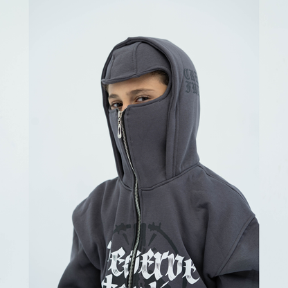 Brave mask grey jacket