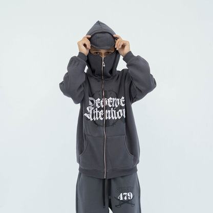 Brave mask grey jacket