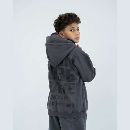 Brave mask grey jacket