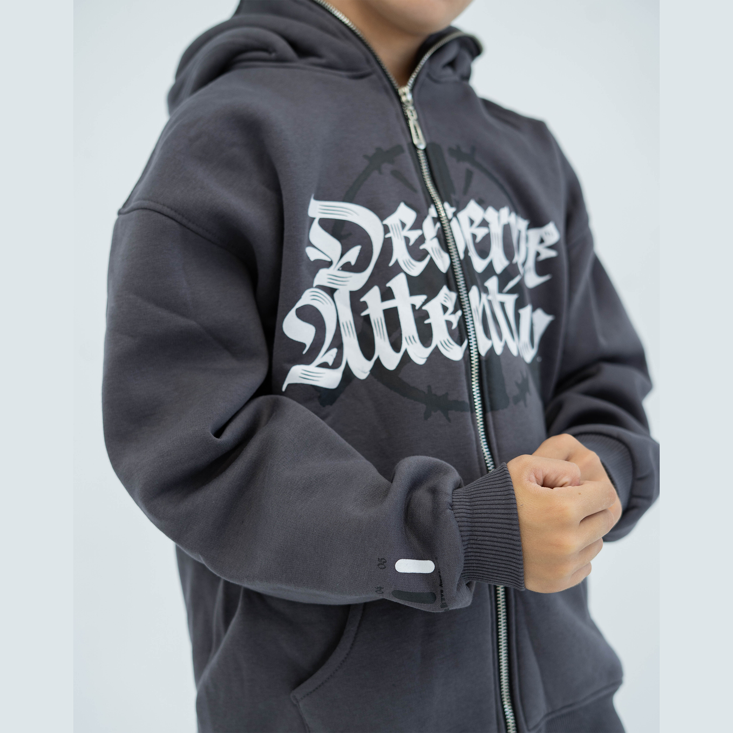 Brave mask grey jacket