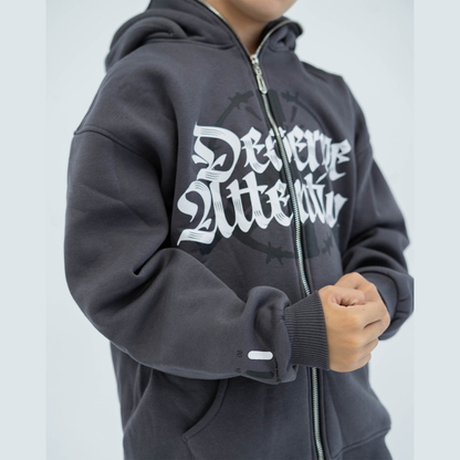 Brave mask grey jacket