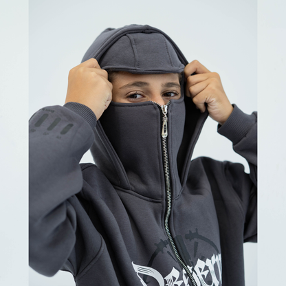 Brave mask grey jacket