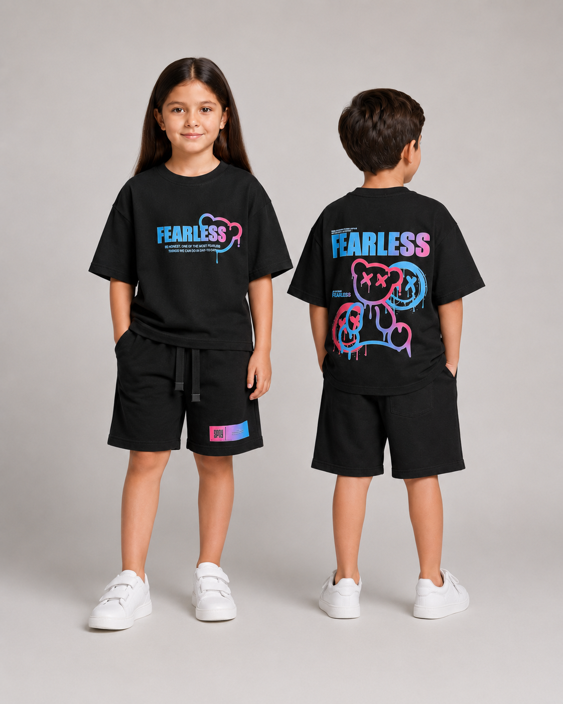Fearless black short