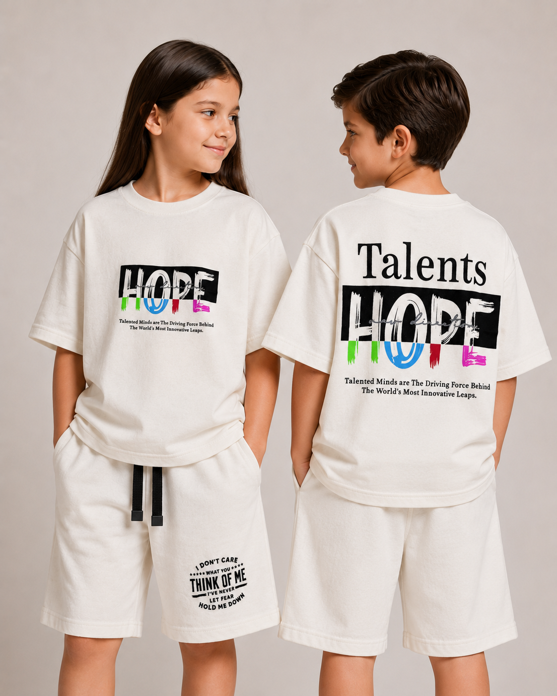 Hope white t-shirt