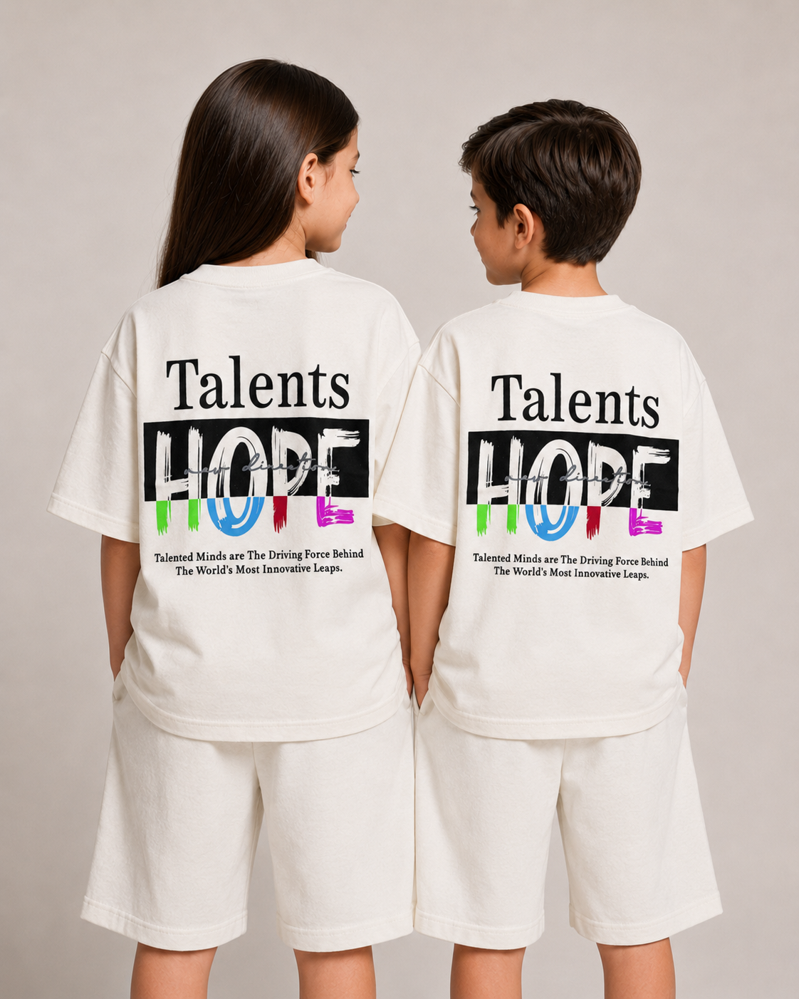 Hope white t-shirt
