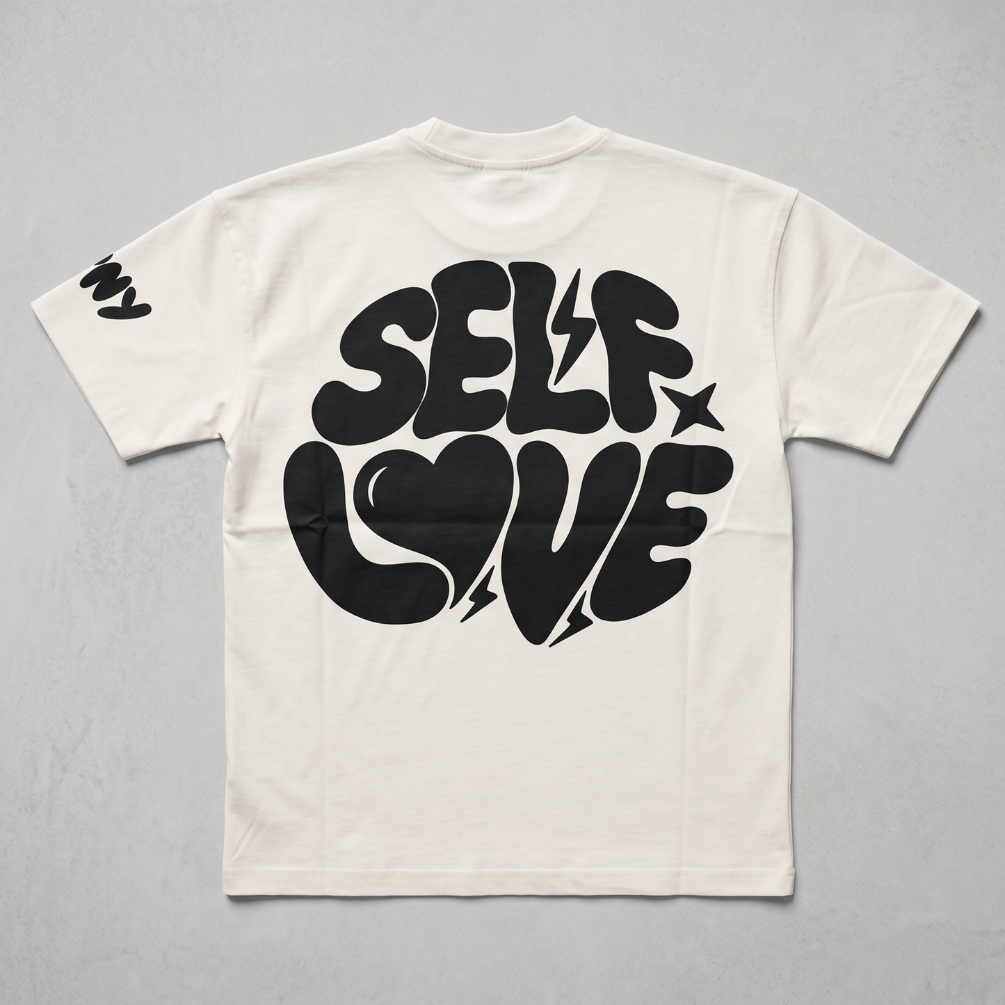 Love yourself white t-shirt