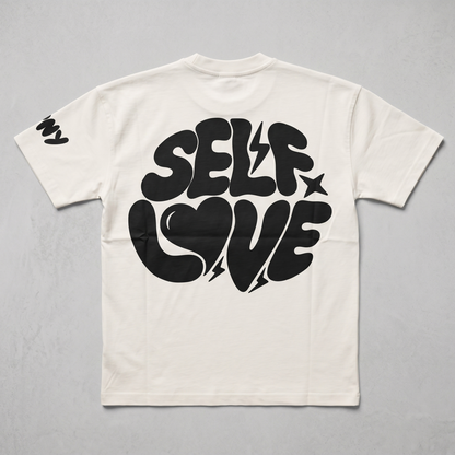 Love yourself white t-shirt