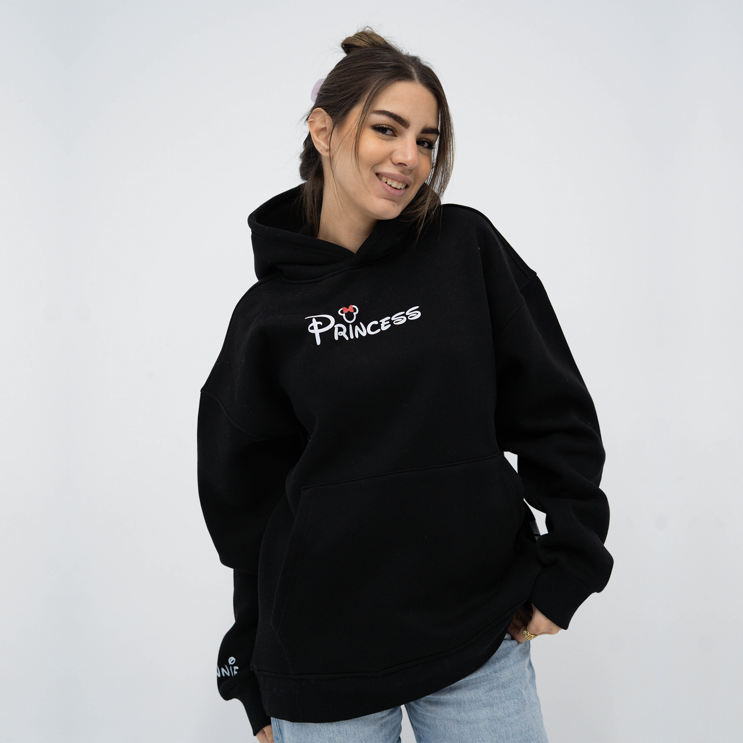 Princess black hoodie
