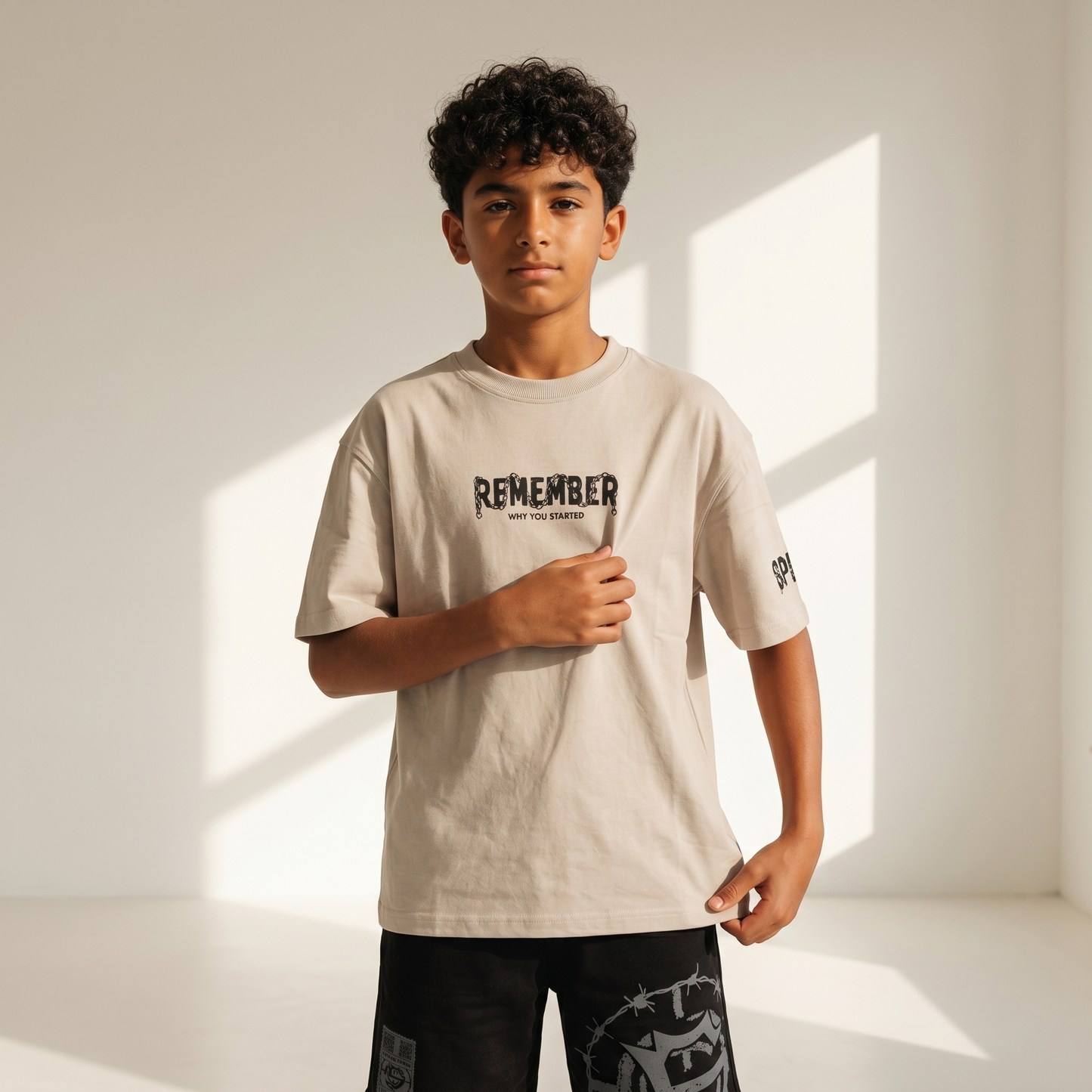 Remember silver t-shirt
