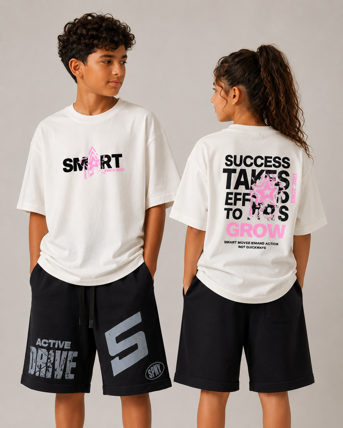 Smart white t-shirt