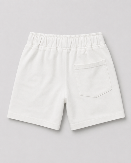 Social white short