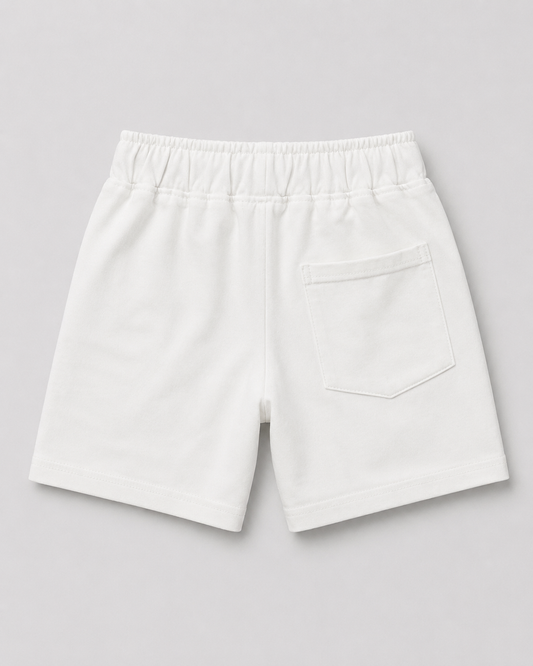 Social white short