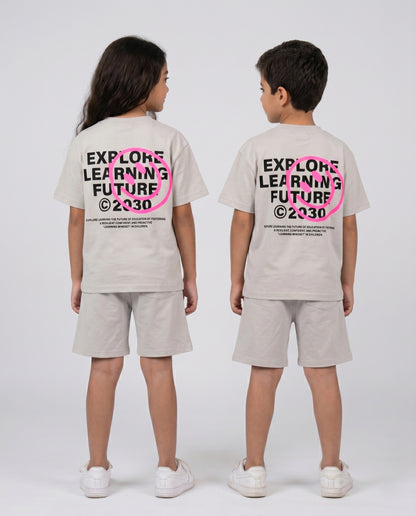 Explore silver t-shirt