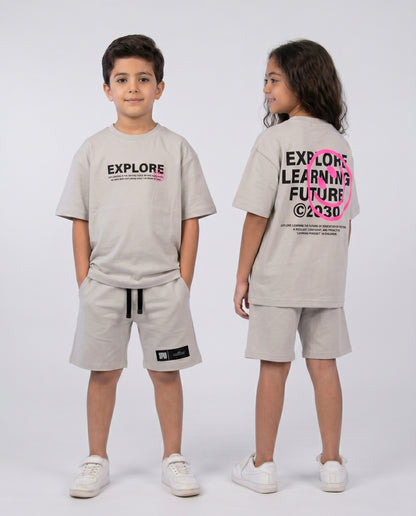 Explore silver t-shirt