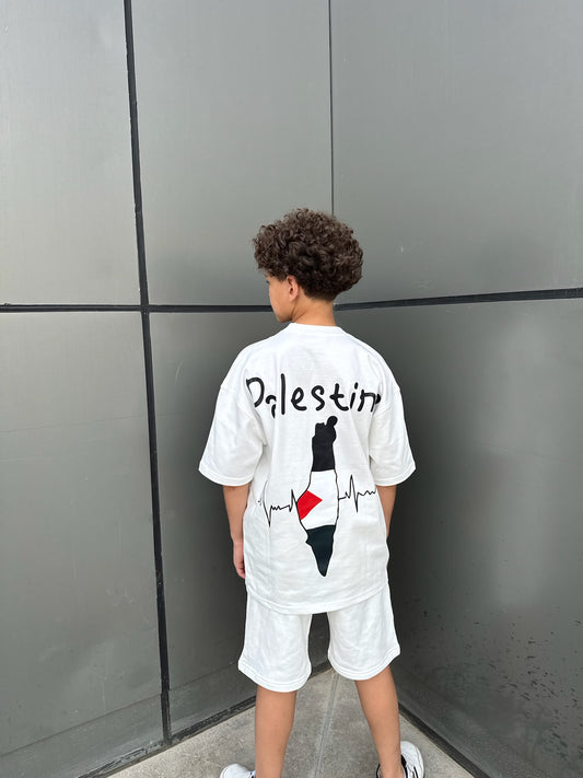 Palestine white T-Shirt
