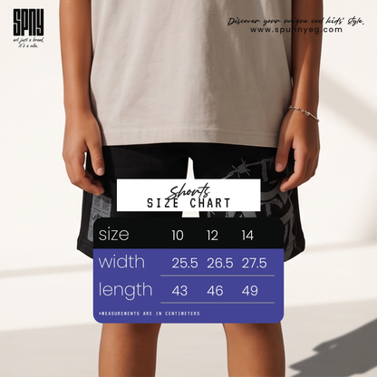 Spny dark grey short